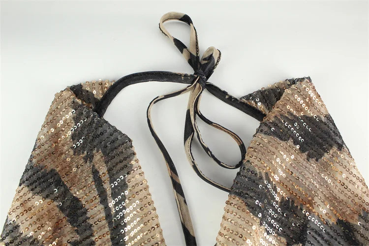 CNYISHE Leopard Printed Bodycon