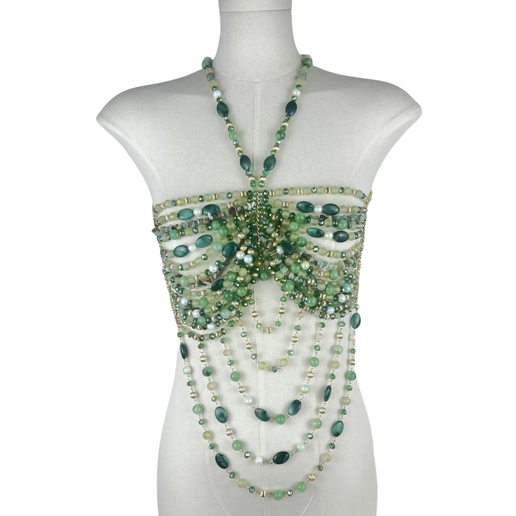 Handmade beaded tops