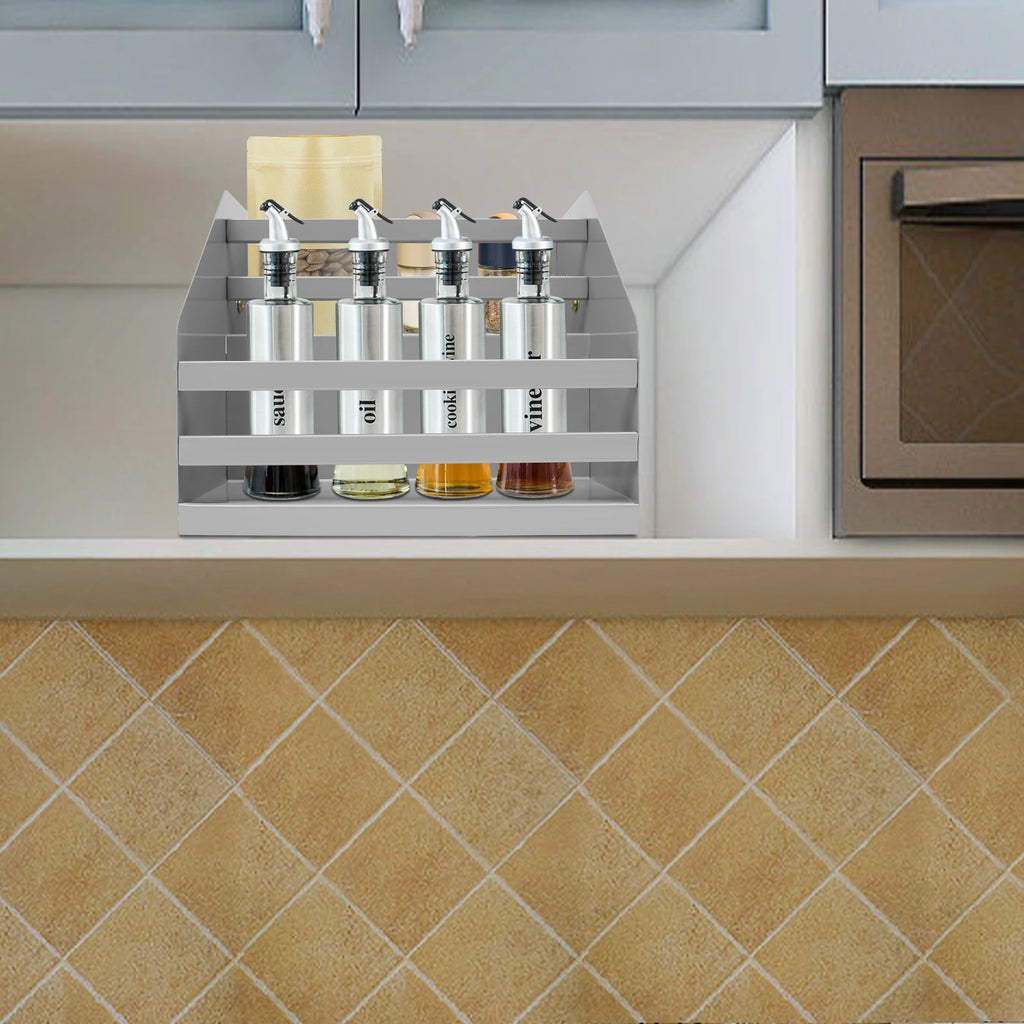 2-Tier Pull Down Cabinet Organizer