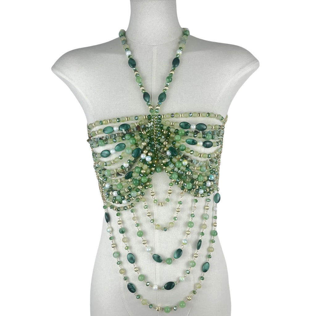 Handmade beaded tops