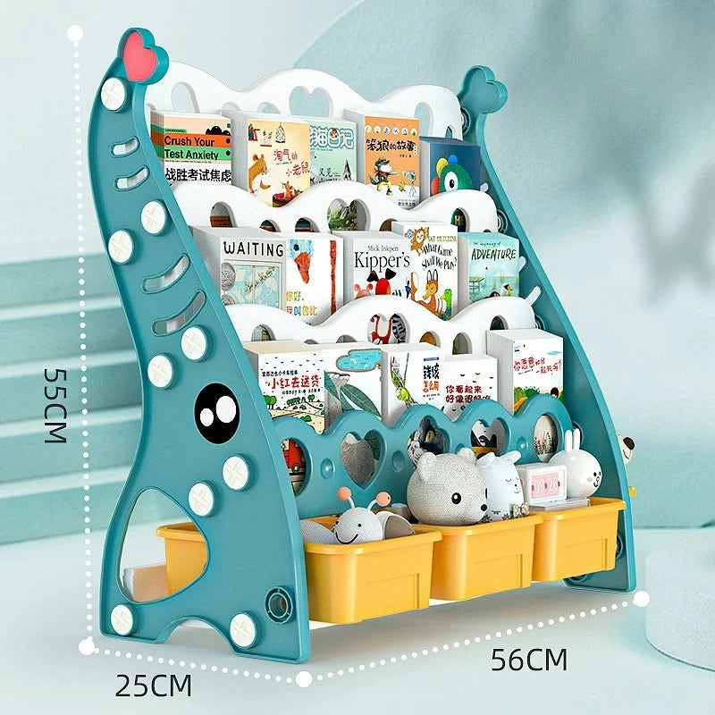 Children's Bookshelf Baby Toy Storage Shelf