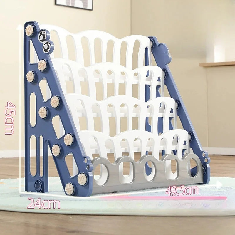 Children's Bookshelf Baby Toy Storage Shelf