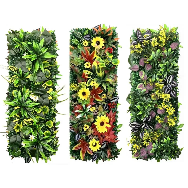 Green Plant Wall Panels