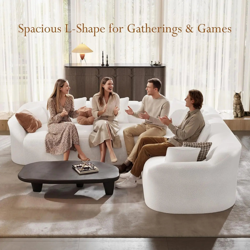 Modern Curved Sectional Cloud Sofa