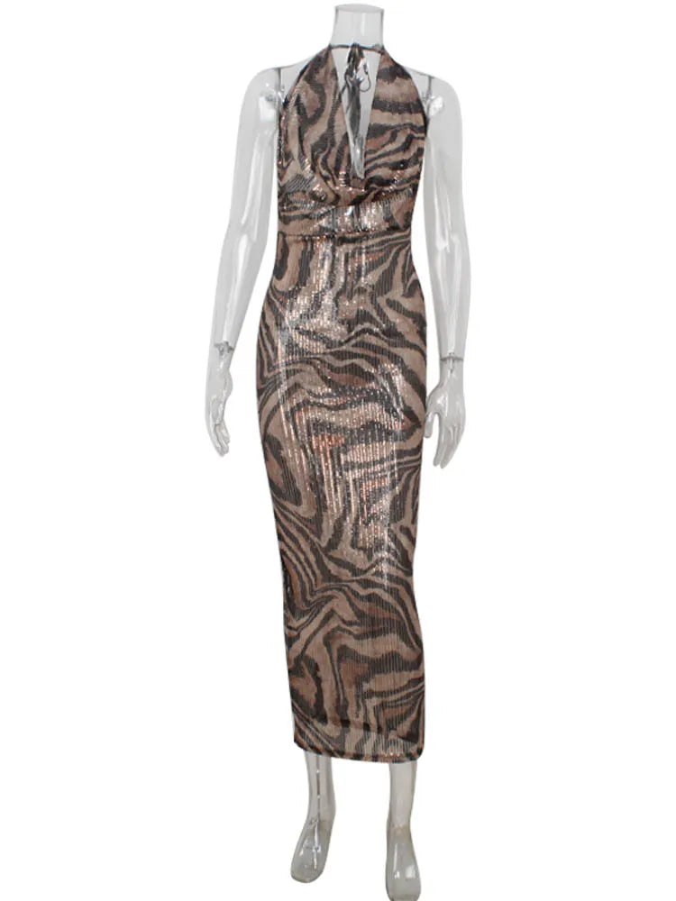 CNYISHE Leopard Printed Bodycon