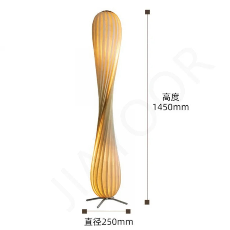 WENYUN Floor Wooden Lamp
