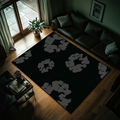 Luxury D-Denim T-Tears Door Mat Entrance Non-slip