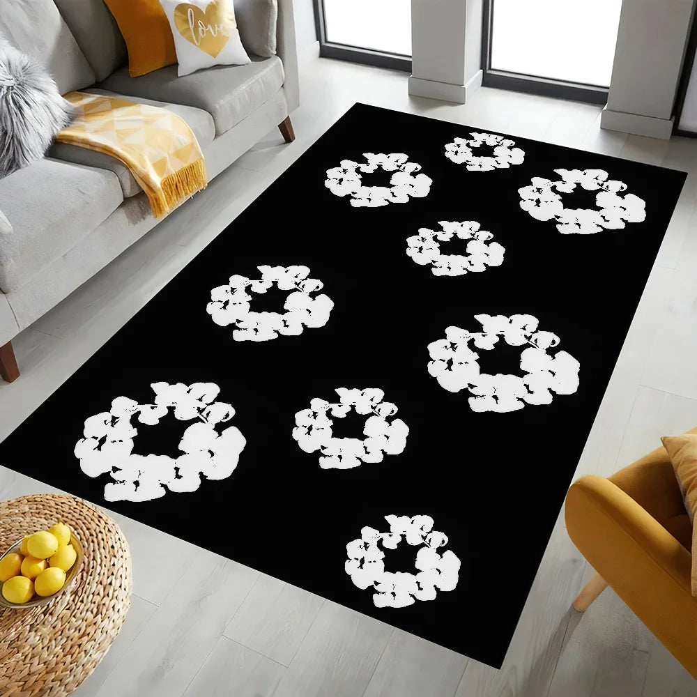 Luxury D-Denim T-Tears Door Mat Entrance Non-slip
