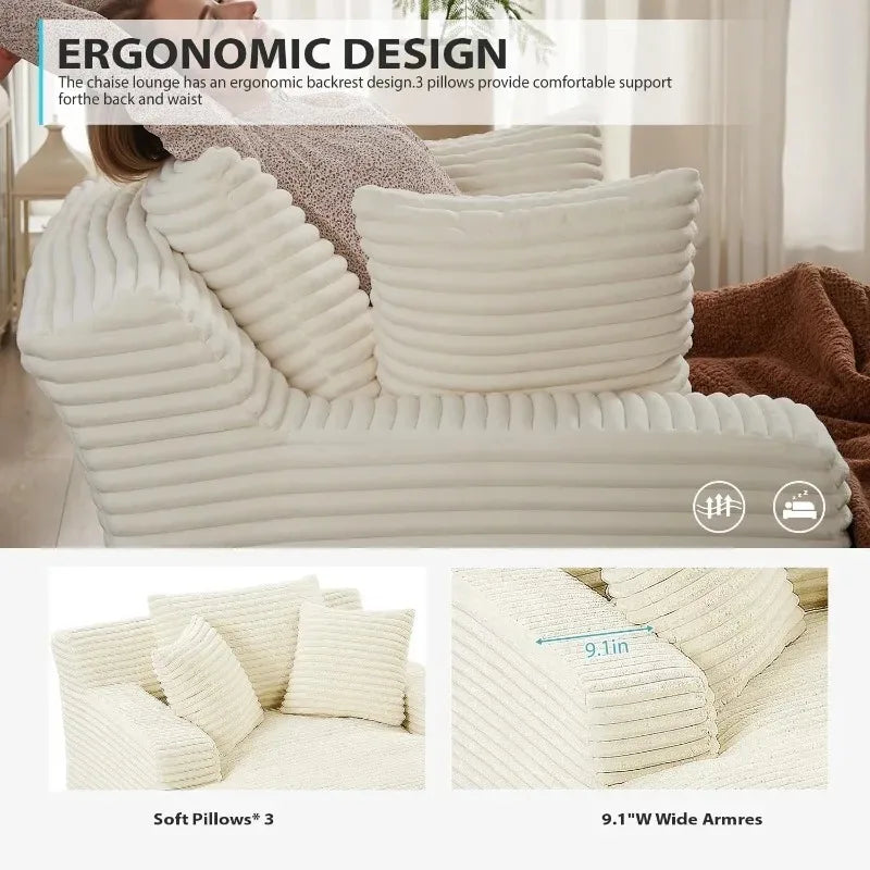 Indoor Chaise Lounge Chair