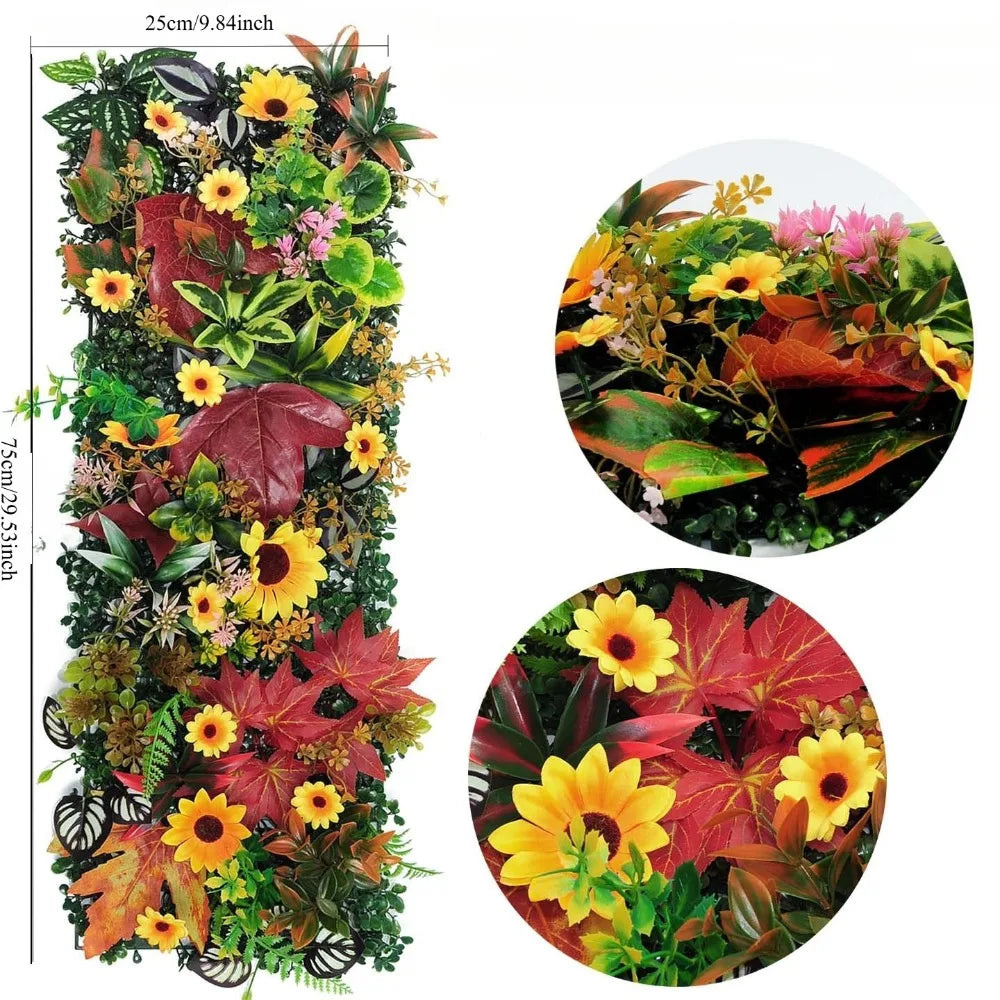 Green Plant Wall Panels