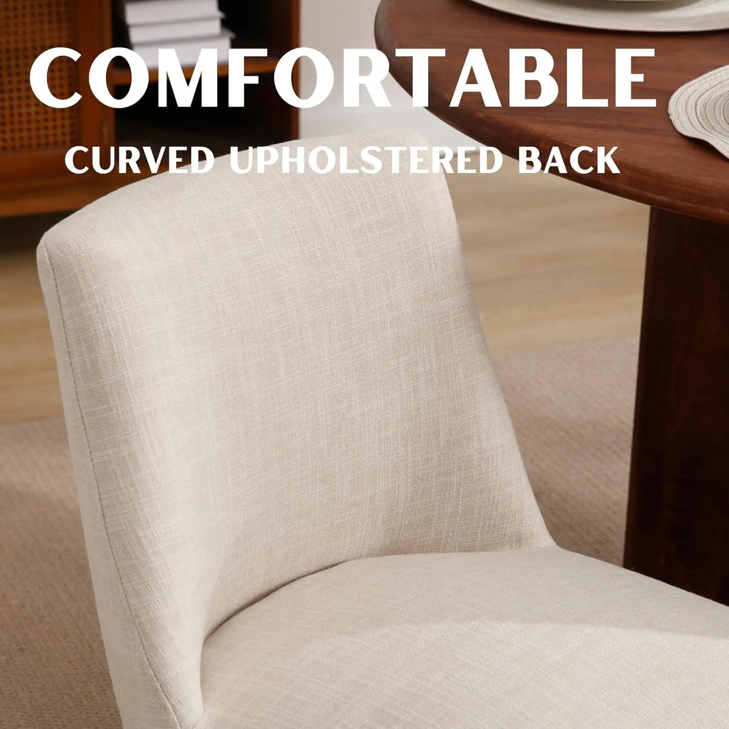 Modern Upholstered Dining Chairs Set of 4