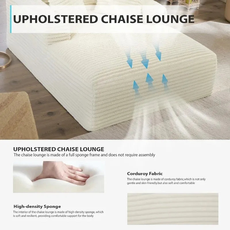Indoor Chaise Lounge Chair