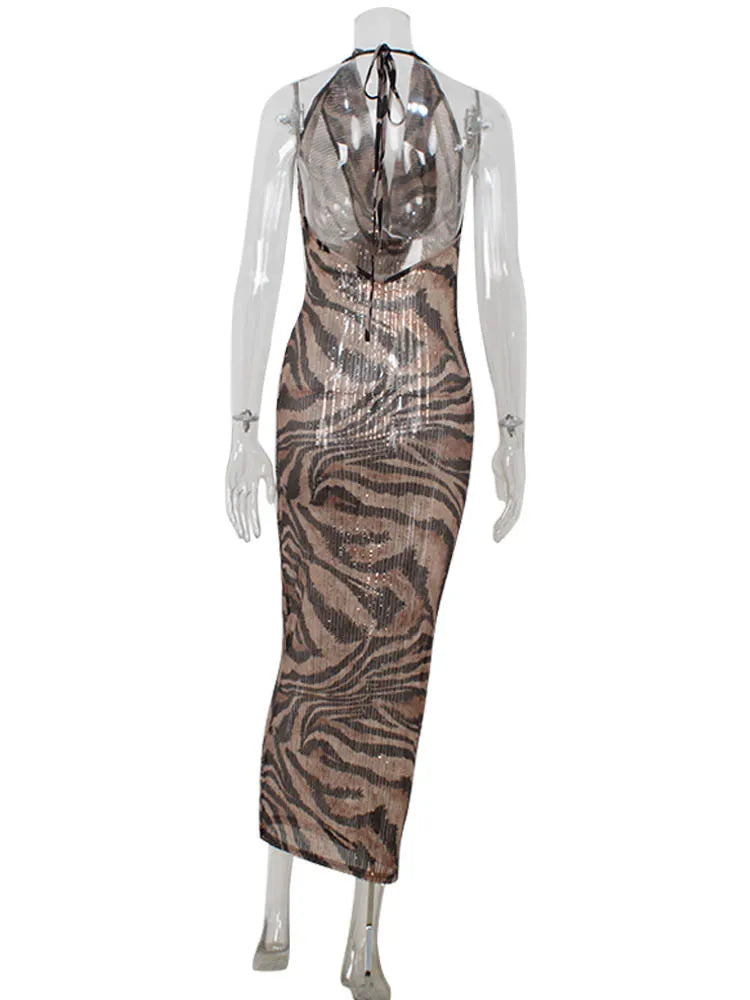 CNYISHE Leopard Printed Bodycon