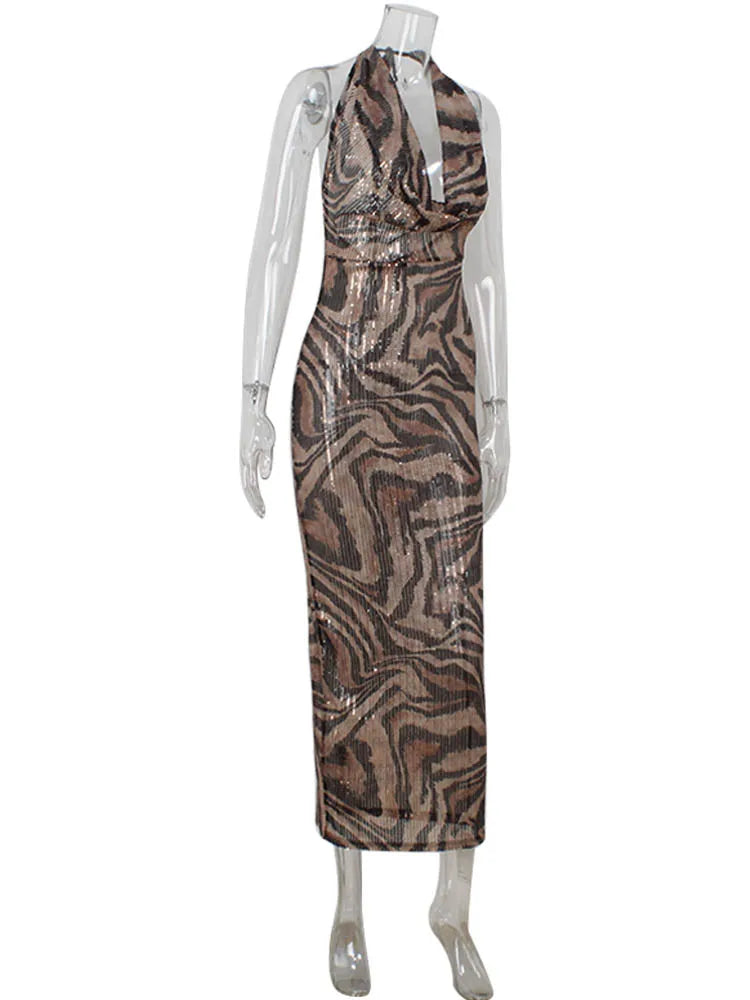 CNYISHE Leopard Printed Bodycon