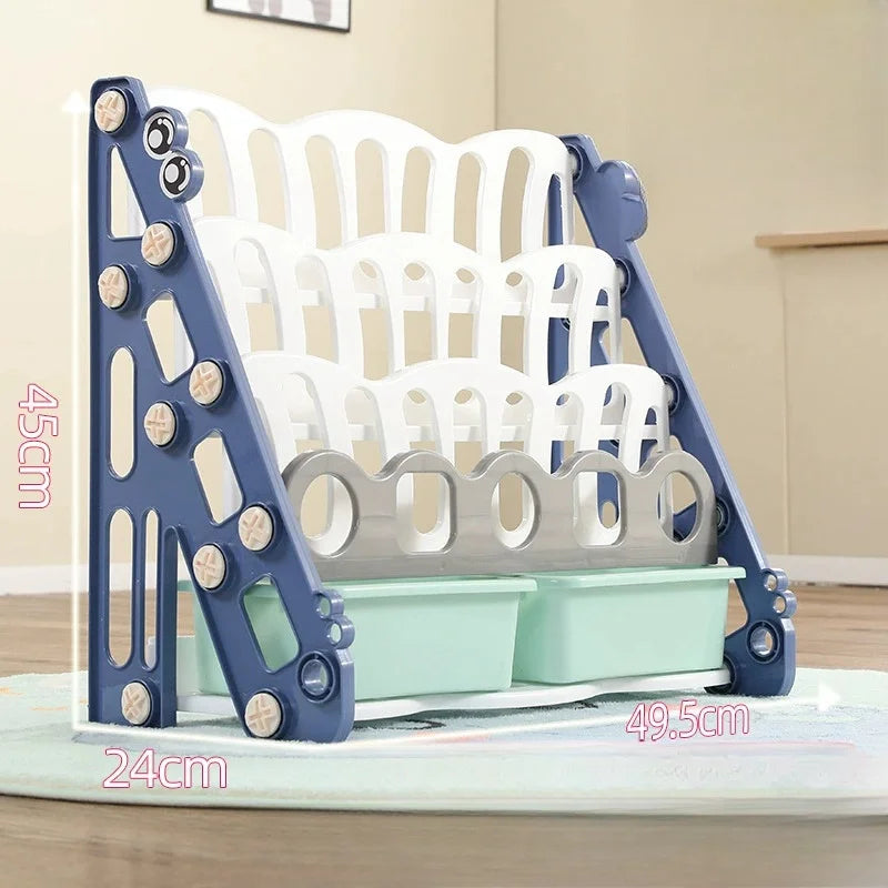 Children's Bookshelf Baby Toy Storage Shelf