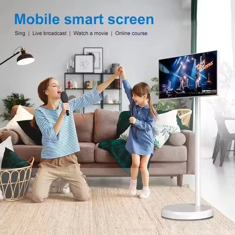 Touchscreen 21.5 Inch 4K Smart TV with Stand