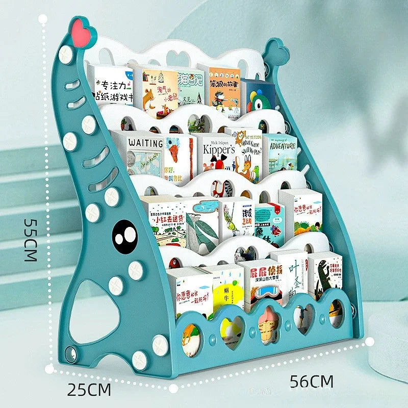 Children's Bookshelf Baby Toy Storage Shelf